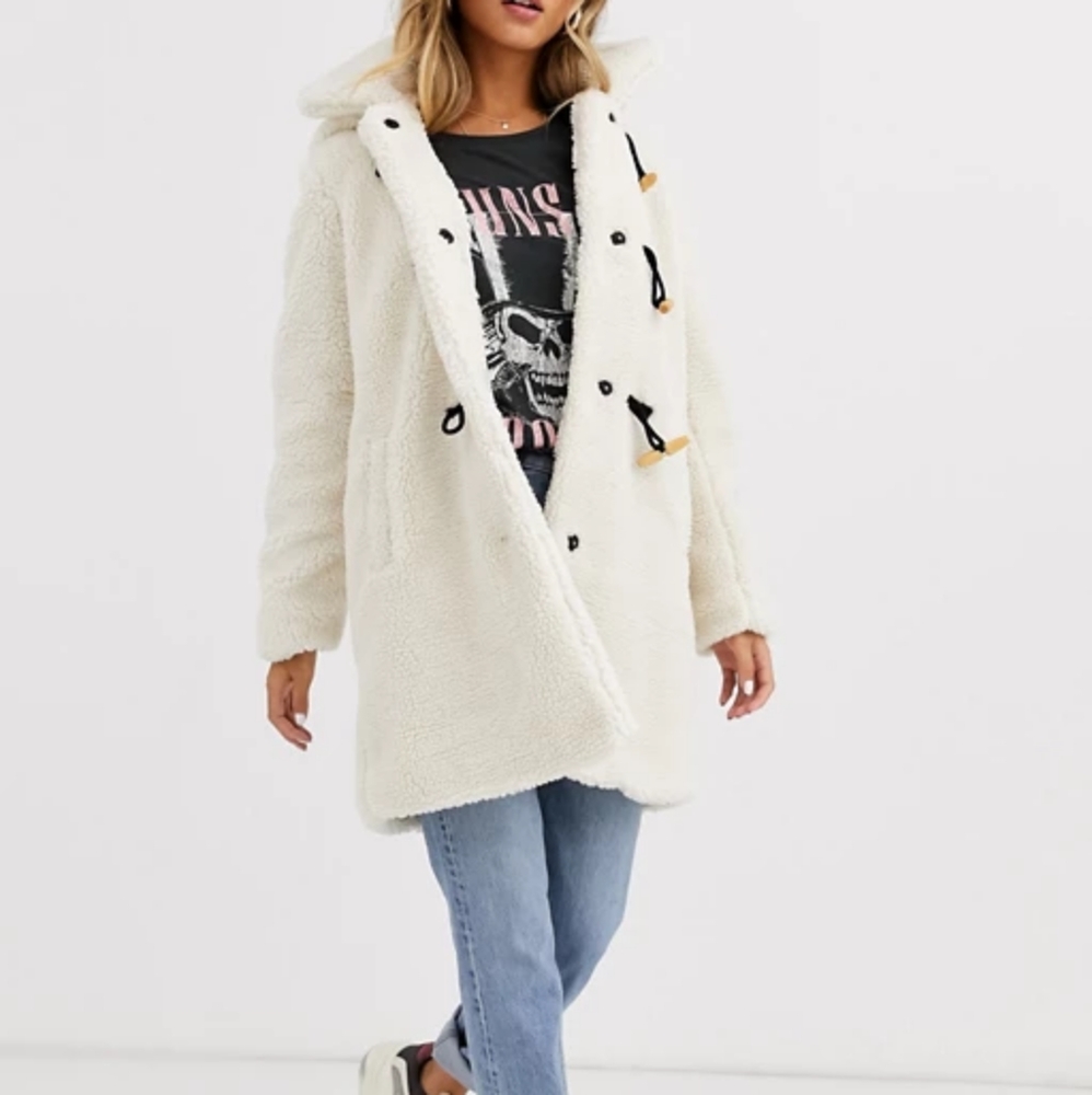 QED London Teddy Duffel Coat